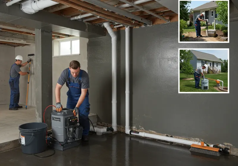 Basement Waterproofing and Flood Prevention process in Ewa Gentry, HI